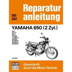 Yamaha 650 Zweizylinder (1970-1984) Reparaturanleitung Bucheli Verlag