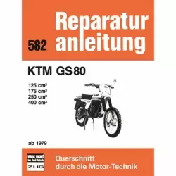 KTM GS 80 125/175/250/400 ccm (1979-1980) Reparaturanleitung Bucheli Verlag