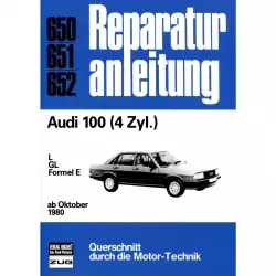 Audi 100 Typ C2, L/GL Formel E 10.1980-1982 Reparaturanleitung Bucheli Verlag