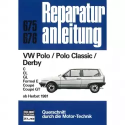 VW Polo II Classic/Derby C/CL/GL/Formel E/Coupe/Coupe GT, Typ 86C (1981-1990)
