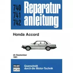 Honda Accord, Typ SY/SZ/AC/AD (09.1981-1985) Reparaturanleitung Bucheli Verlag