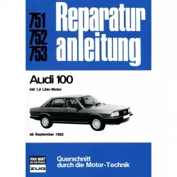 Audi 100 Typ C3/44 1,8l 09.1982-1991 Reparaturanleitung Bucheli Verlag