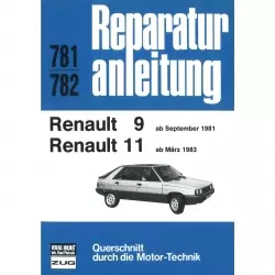 Renault 9 von 1981 bis 1987 / Renault 11 von 1983 bis 1988 Reparaturanleitungen 