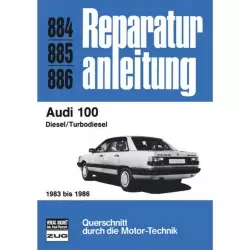 Audi 100 C3 Diesel/Turbodiesel, Typ 44 (08.1982-1986) Reparaturanleitung