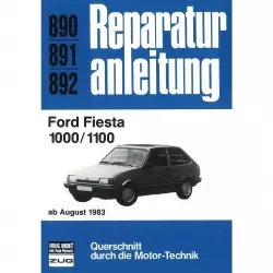 Ford Fiesta 1000 und 1100 (08.1983-1989) Reparaturanleitung Bucheli Verlag