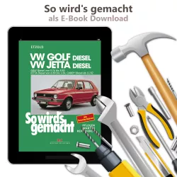 VW Golf 1 Typ 17 1976-1983 So wird's gemacht Reparaturanleitung E-Book PDF