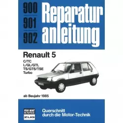 Renault (R)5 Supercinq C/TC/L/GL/GTL/TS/GTS/TSE/Turbo (10.1984-12.1996)