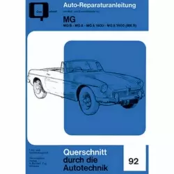 MG B/A/A 1600/A 1600 (MK II) (1955-1980) Reparaturanleitung Bucheli Verlag