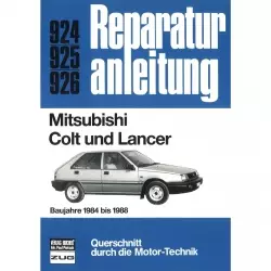 Mitsubishi Colt/Lancer, Typ C10/C6A/C7A (1984-1988) Reparaturanleitung