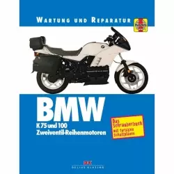 BMW K 75 & 100 C/LT/T/S/RS/RT (1983-1996) - Wartungs- und Reparaturanleitung