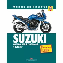 Suzuki GSF 600, 650, 1200 Bandit - Wartungs- und Reparaturanleitung