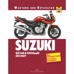 Suzuki GSF 650 & 1250 Bandit GSX 650 F (2007-2009) Wartungs-/Reparaturanleitung