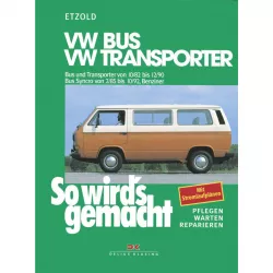 VW Bus Transporter T3 Benziner (82-90) So wird's gemacht Reparaturanleitung