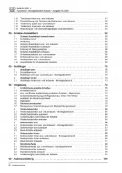 Audi A2 Typ 8Z 1999-2005 Karosserie Montagearbeiten Außen Reparaturanleitung PDF