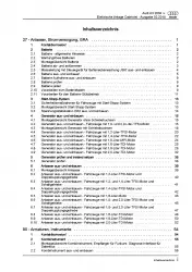 Audi A3 Cabriolet 2008-2013 Elektrische Anlage Systeme Reparaturanleitung PDF