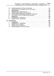 Audi A4 8W (15>) Instandsetzung Dieselmotor 6-Zyl. 3,0l Reparaturanleitung PDF