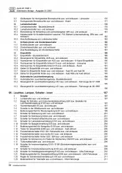 Audi A6 4B 1997-2005 Elektrische Anlage Elektrik Systeme Reparaturanleitung PDF