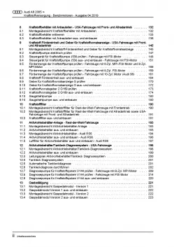 Audi A6 4F 2004-2011 Kraftstoffversorgung Benzinmotoren Reparaturanleitung PDF