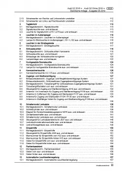 Audi Q2 GA ab 2016 Elektrische Anlage Elektrik Systeme Reparaturanleitung PDF