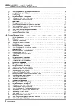 Audi Q2 Typ GA ab 2016 Fahrwerk Achsen Lenkung Reparaturanleitung PDF