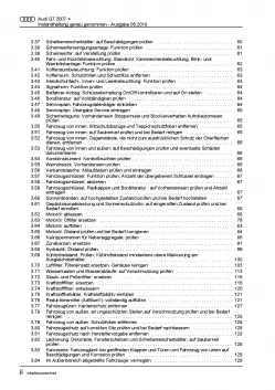 Audi Q7 4L 2005-2015 Instandhaltung Inspektion Wartung Reparaturanleitung PDF