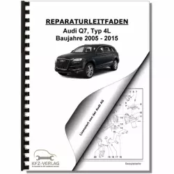 Audi Q7 Typ 4L 2005-2015 Kraftstoffversorgung Dieselmotoren Reparaturanleitung