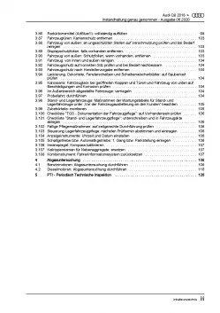 Audi Q8 Typ 4M ab 2018 Instandhaltung Inspektion Wartung Reparaturanleitung PDF
