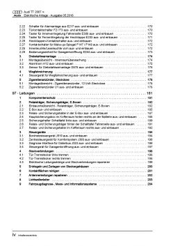 Audi TT 8J 2006-2014 Elektrische Anlage Elektrik Systeme Reparaturanleitung PDF