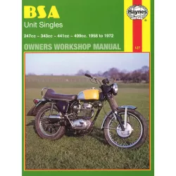 BSA Motorrad Unit Singles (1958-1972) Reparaturanleitung Haynes