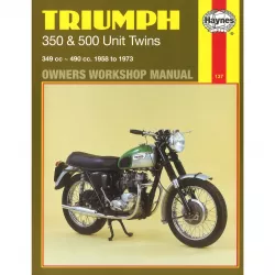 Triumph Motorrad 350 und 500 Unit Twins (1958-1973) Reparaturanleitung Haynes