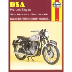 BSA Motorrad Pre-unit Singles (1954-1961) Reparaturanleitung Haynes
