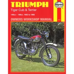 Triumph Motorrad Tiger Cub und Terrier (1952-1968) Reparaturanleitung Haynes