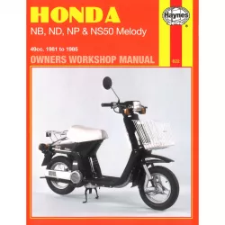 Honda Motorroller NB, ND, NP und NS50 Melody (1981-1985) Reparaturanleitung