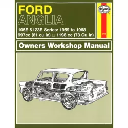 Ford Anglia 105E 123E Serie 1959-1968 997cc 1198cc Reparaturanleitung Haynes