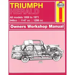 Triumph Herald 1959-1971 948/1147/1296cc alle Modelle Reparaturanleitung Haynes