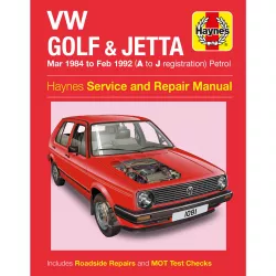 VW Golf Jetta 2 II 1984-1992 Benzin Mk2 Reparaturanleitung Haynes