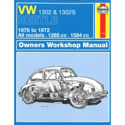 VW 1302 1302S Beetle Käfer 1970-1972 1285cc 1584cc Reparaturanleitung Haynes