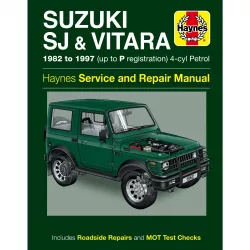 Suzuki SJ Vitara 1982-1997 4-Zyl. Gelände SUV Benzin Reparaturanleitung Haynes