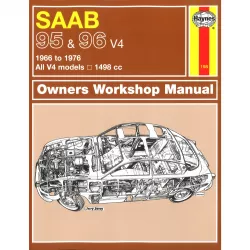 Saab 95 & 96 alle V4-Modelle 1966-1976 1498cc Reparaturanleitung Haynes