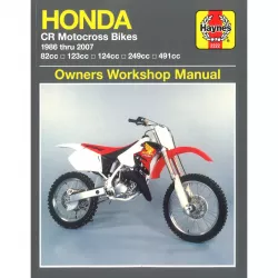 Honda CR Motocross Bikes 82/123/124/249/491 1986-2007 Reparaturanleitung Haynes