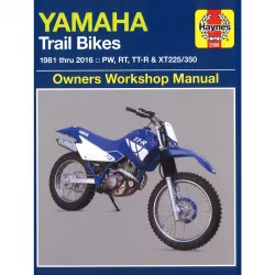 Yamaha Motorrad Trail Bikes (1981-2016) Reparaturanleitung Haynes
