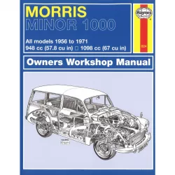 Morris Minor 1000 1956-1971 948cc 1098cc alle Modelle Reparaturanleitung Haynes