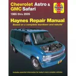 Chevrolet Astro GMC Safari 1985-2005 Reparaturanleitung Werkstatthandbuch Haynes