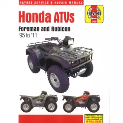 Honda Foreman Rubicon ATV 400 450 500 (1995-2011) Quad Reparaturanleitung Haynes