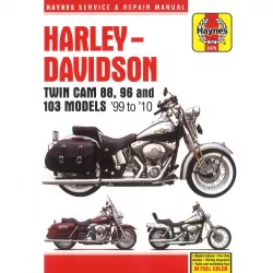 Harley Davidson Twin Cam 88, 96 und 103er Modelle (99-10) Reparaturanleitung 