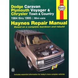 Chrysler Town Country mini-vans 1984-1995 Reparaturanleitung Haynes