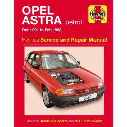 Opel Astra Vauxhall 10.1991-02.1998 Benzin Reparaturanleitung Haynes