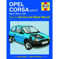 Opel Corsa Vauxhall 03.1993-1997 Benzin Reparaturanleitung Haynes