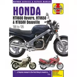 Honda Motorrad NTV600 Revere, NTV650, NT650V Deauville Reparaturanleitung Haynes