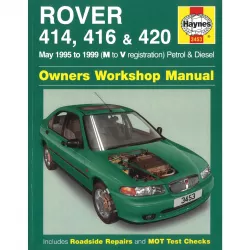 Rover 414 416 420 Mai.1995-1999 1396cc 1589cc 1994cc Reparaturanleitung Haynes